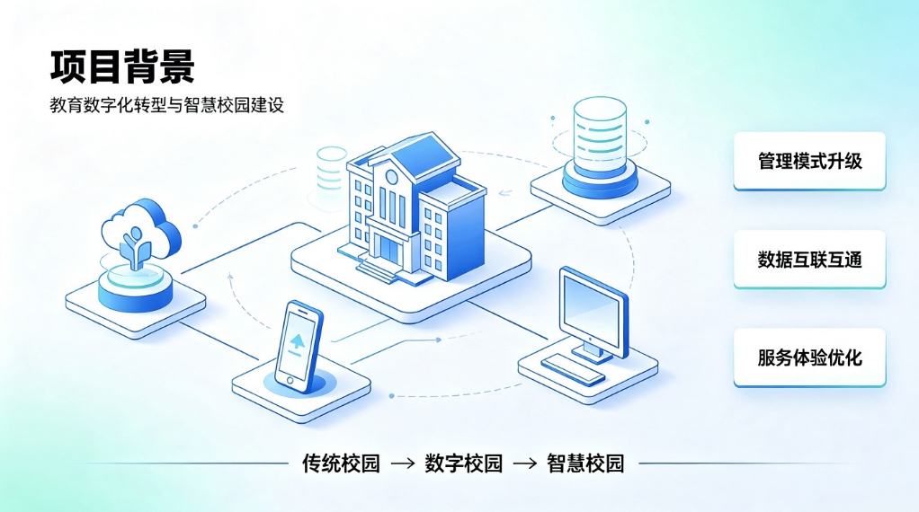  智慧校园综合管理系统：学校行政教务家校一体化建设方案(图1)