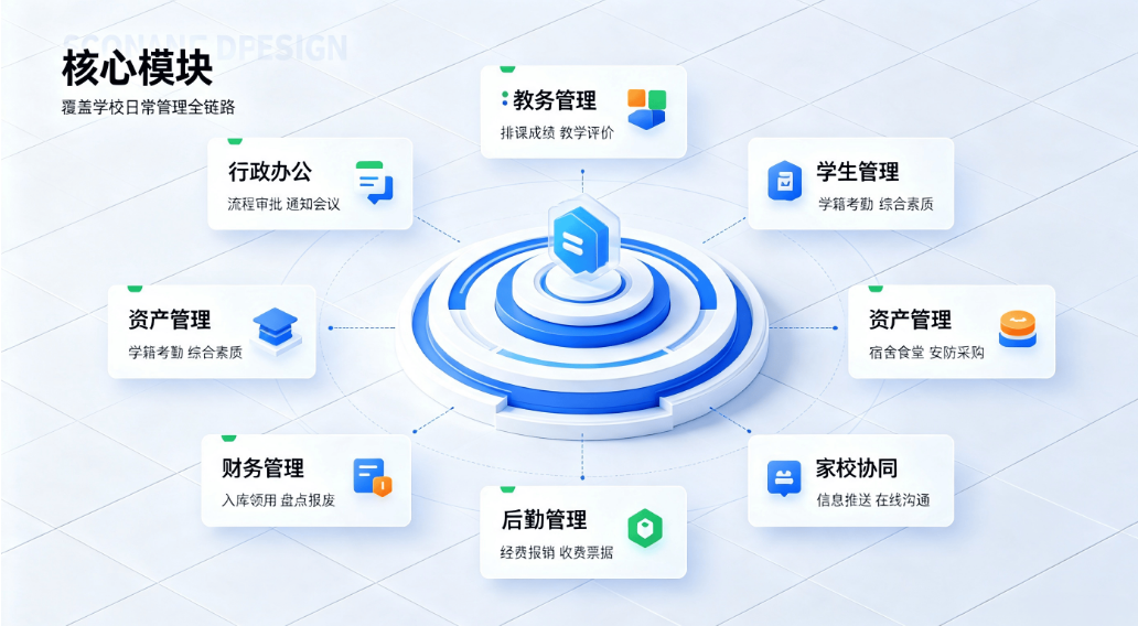  智慧校园综合管理系统：学校行政教务家校一体化建设方案(图6)
