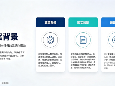 数字化校园德育育人平台：全场景德育管控与学生综合素质成长系统