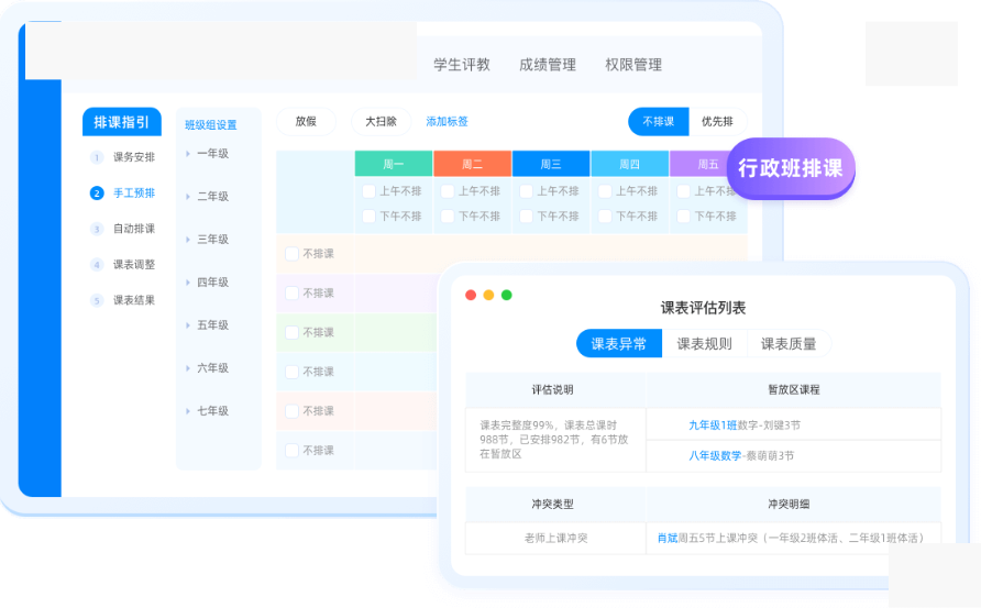 智慧校园教务管理系统(图2)