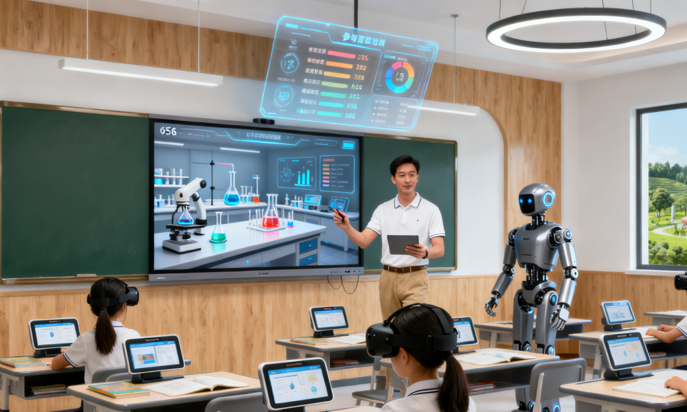 未来已来!AI智慧校园如何重新定义教育边界?(图1) 未来已来!AI智慧校园如何重新定义教育边界?(图1)