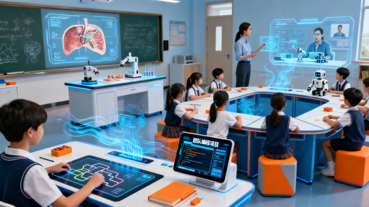 拥抱科技,智享校园:智能校园系统的无限可能。(图1) 拥抱科技,智享校园:智能校园系统的无限可能。(图1)