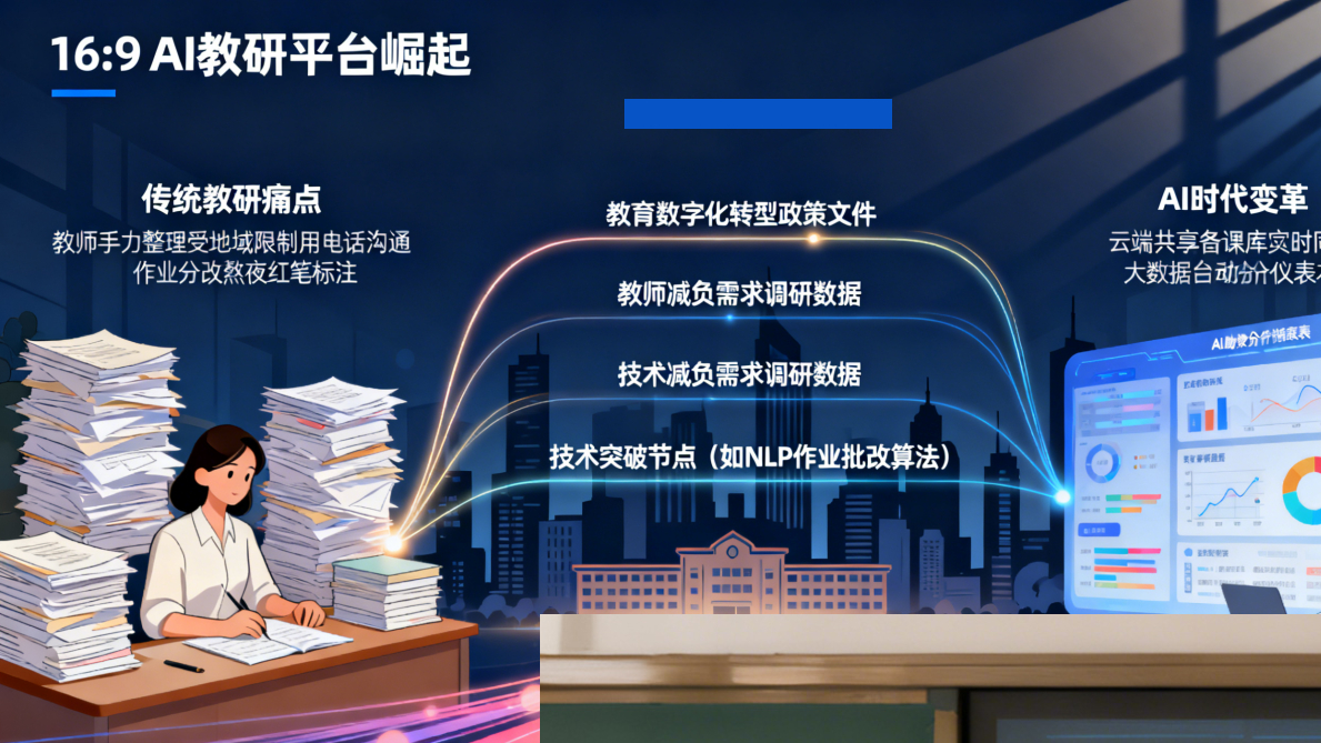探索教育无限可能，AI教研平台开启智能时代(图1)