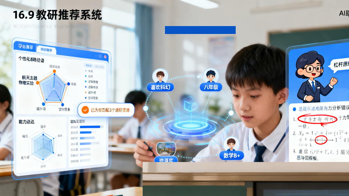 探索教育无限可能，AI教研平台开启智能时代(图2)