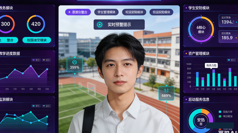 智慧校园驾驶舱：重构校园管理新生态，赋能教育数字化转型(图2)