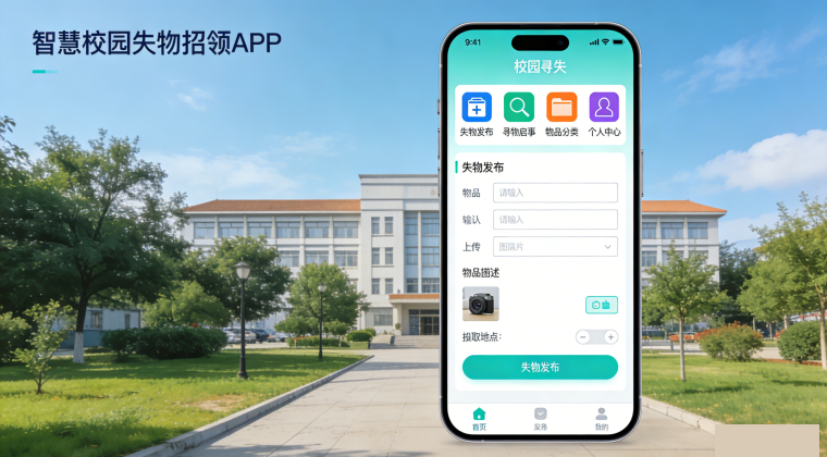 智慧校园失物招领系统(图1)