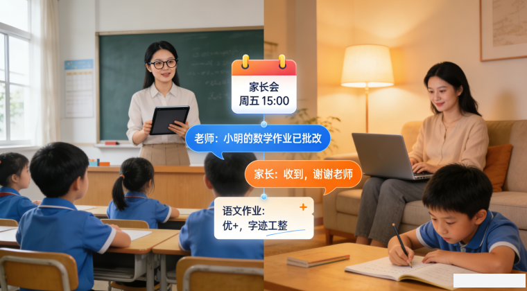 家校互通系统(图1) 家校互通系统(图1)