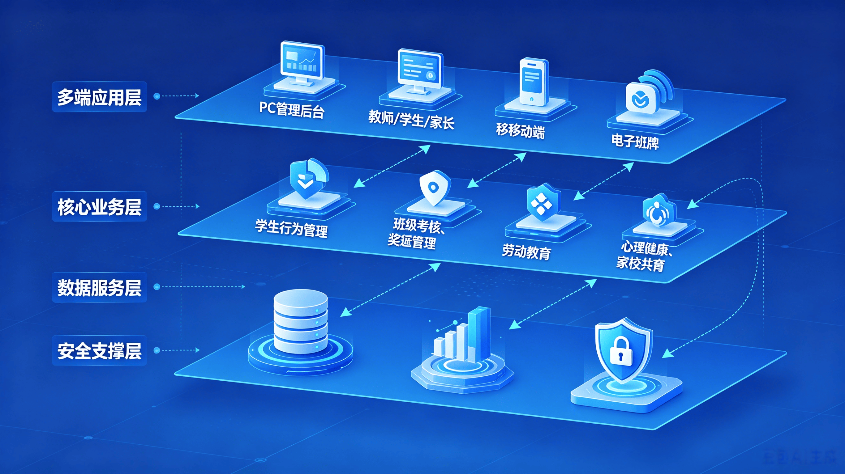 量化评价、全程留痕、精准施教 ,智慧德育系统创新校园育人新模式(图1) 量化评价、全程留痕、精准施教 ,智慧德育系统创新校园育人新模式(图1)