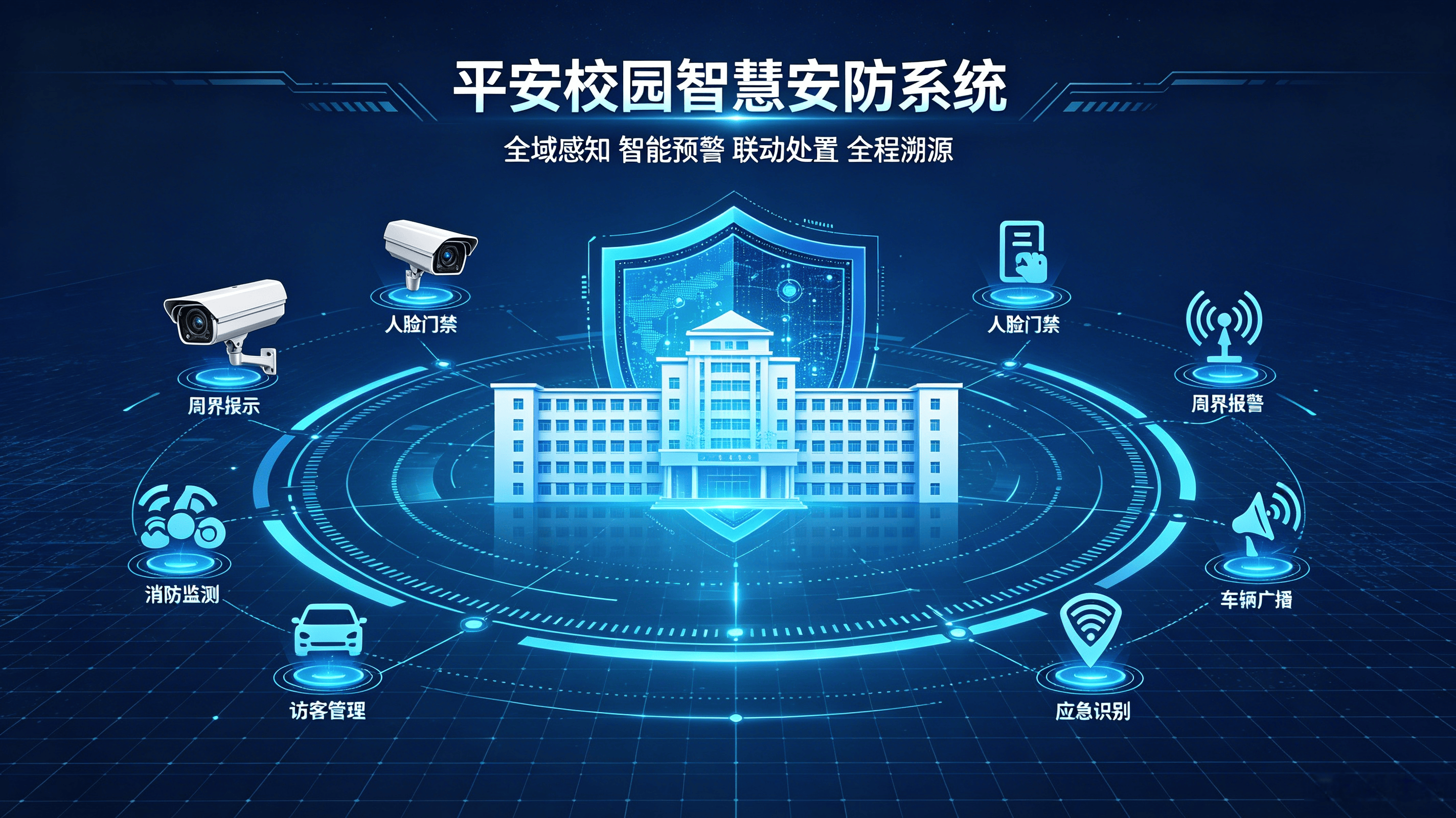 全域感知,智能预警,平安校园智慧安防系统(图1) 全域感知,智能预警,平安校园智慧安防系统(图1)