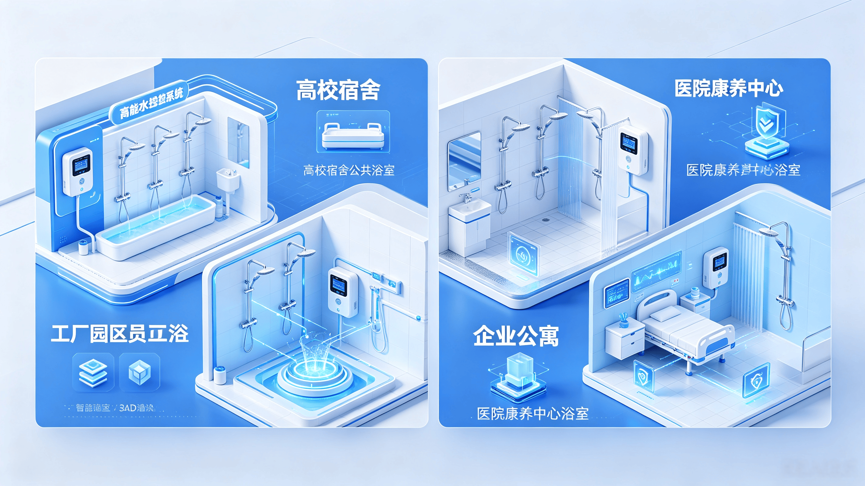 智慧浴室水控系统(图2) 智慧浴室水控系统(图2)