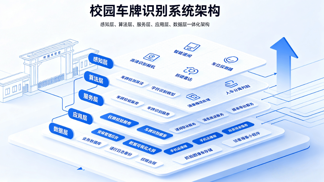 校园车辆智能识别与安防通行一体化管理解决方案(图4) 校园车辆智能识别与安防通行一体化管理解决方案(图4)