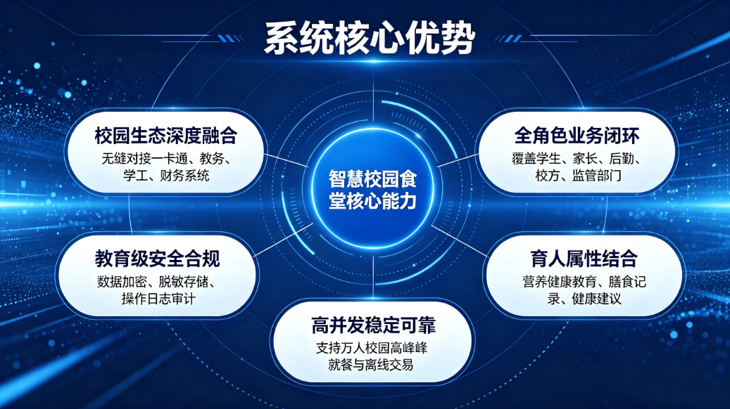 智慧校园食堂消费管理系统:膳食营养家校协同一体化方案(图4) 智慧校园食堂消费管理系统:膳食营养家校协同一体化方案(图4)