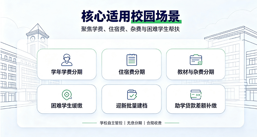 智慧校园收费管理系统:专属无息分期缴费台账管理平台(图2) 智慧校园收费管理系统:专属无息分期缴费台账管理平台(图2)
