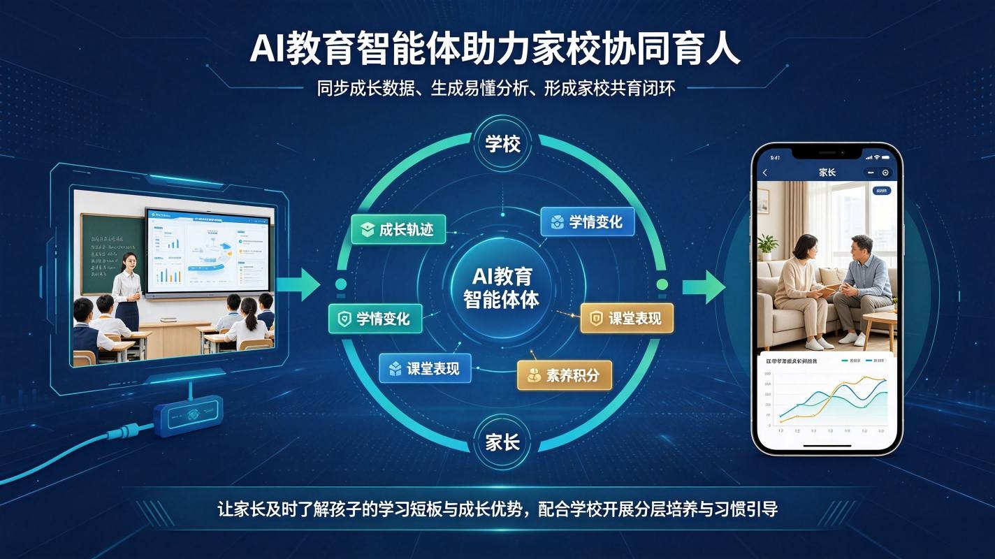 AI教育智能体：2026智慧教育新引擎，开启自主育人新时代(图3)