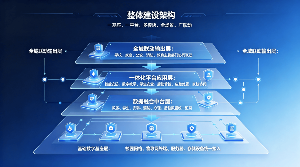 中小学数字校园与平安校园一体化融合建设解决方案(图2)