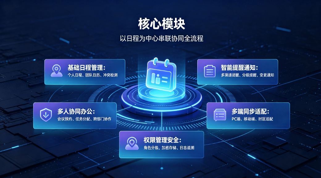 多人协同日程管理系统：全场景企业团队办公日程管控方案(图4)