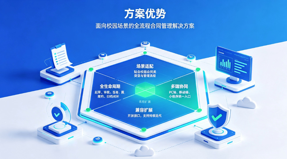 智慧校园合同管理系统:实现合同全流程数字化闭环管控(图6) 智慧校园合同管理系统:实现合同全流程数字化闭环管控(图6)