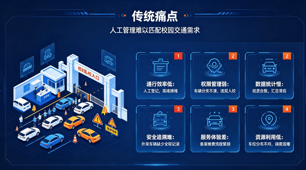 车辆管理系统：校园交通智慧管控解决方案(图2)