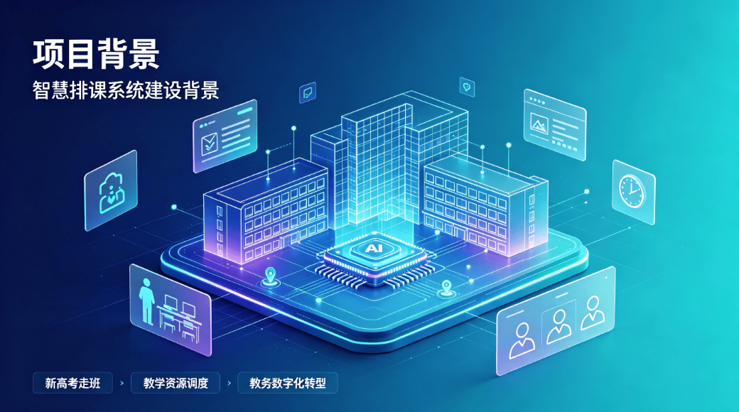 智慧校园智能排课系统：教学资源调度与调代课一体化方案(图1)