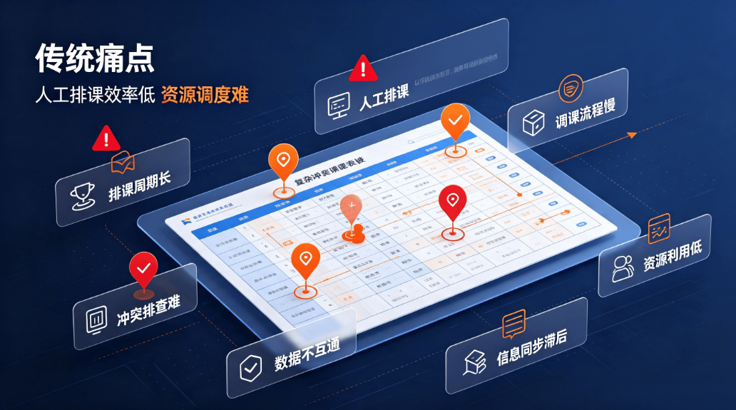 智慧校园智能排课系统：教学资源调度与调代课一体化方案(图2)
