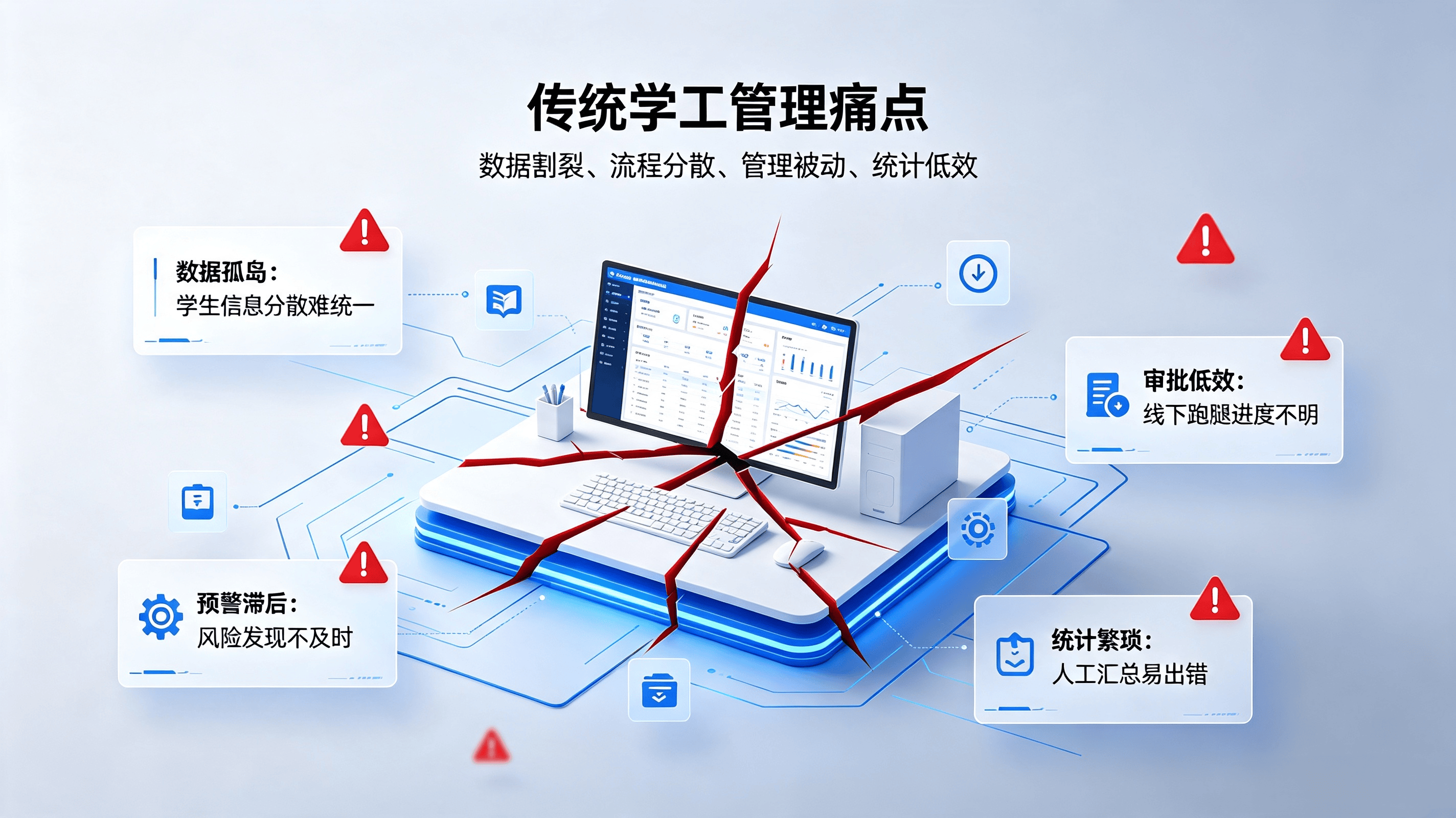 学工综合管理系统:面向高校、中职院校打造的一站式智慧学工数字化平台(图2) 学工综合管理系统:面向高校、中职院校打造的一站式智慧学工数字化平台(图2)