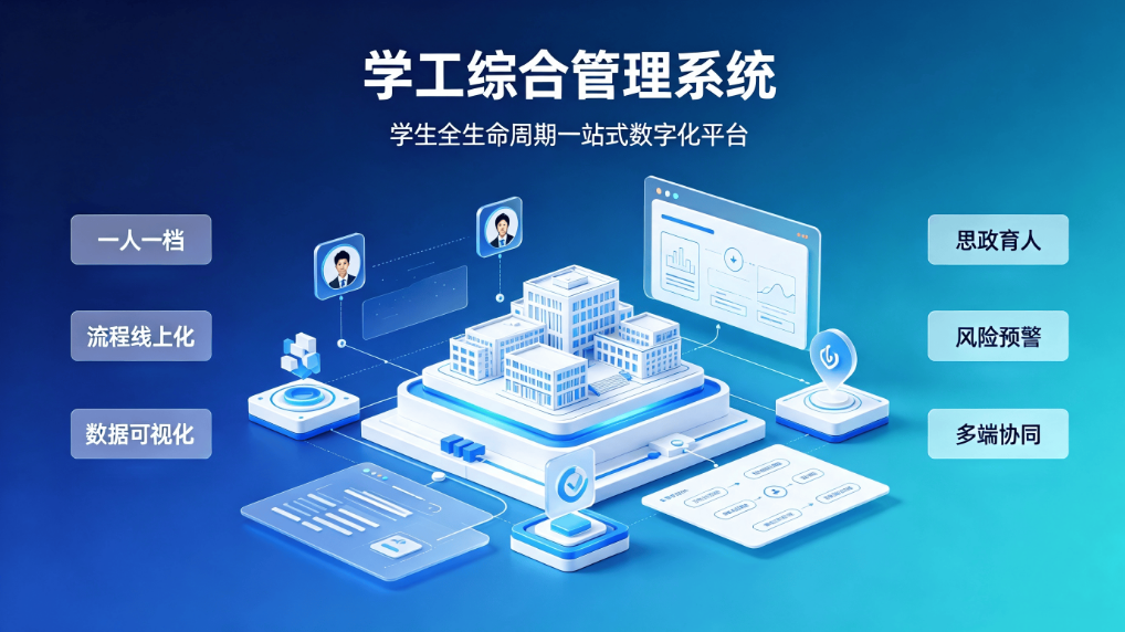学工综合管理系统:高校中职智慧学生事务审批思政育人预警平台(图1) 学工综合管理系统:高校中职智慧学生事务审批思政育人预警平台(图1)