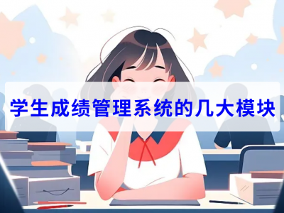 学生成绩管理系统的几大模块