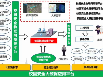 校园安全可视化平台可以实现以下功能