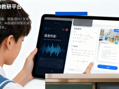 AI赋能教育，打造高效教研新生态