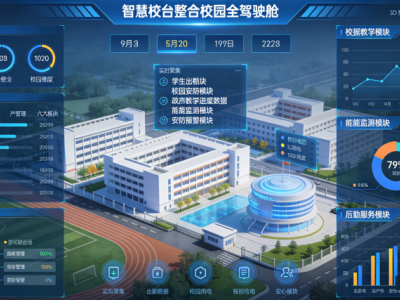 智慧校园驾驶舱：重构校园管理新生态，赋能教育数字化转型