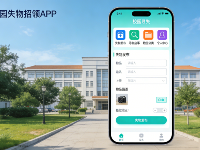 智慧校园失物招领系统