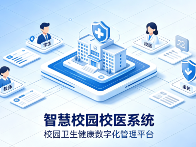 数字化校园卫生系统：药品全流程管控家校健康协同管理平台