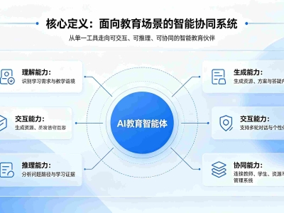 AI教育智能体：2026智慧教育新引擎，开启自主育人新时代