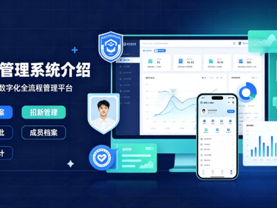 智慧校园社团管理平台：社团档案活动物资经费一体化管理系统