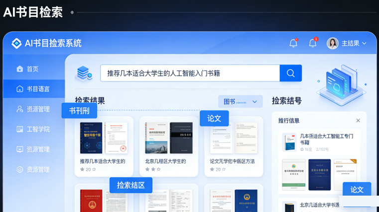 图书馆 AI 书目检索系统(图2) 图书馆 AI 书目检索系统(图2)