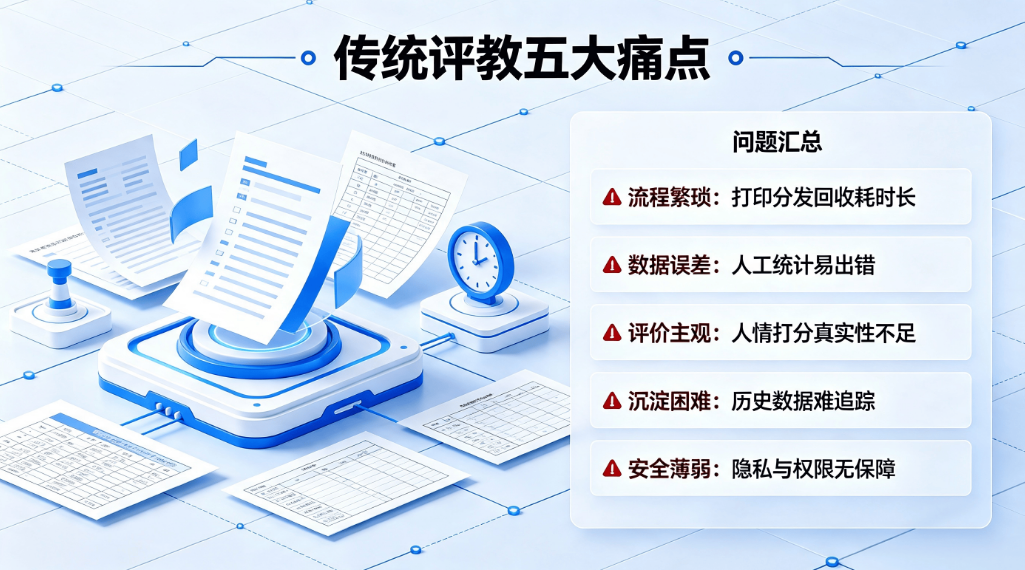智慧学生评教管理系统：高校中小学教学质量考评分析平台(图2)